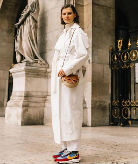 早秋必备百搭鞋,华夫鞋搭配什么好看