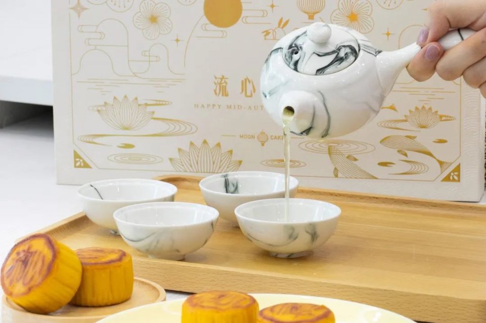 美心流心奶黄月饼2021官方价格,爆浆流心月饼合集