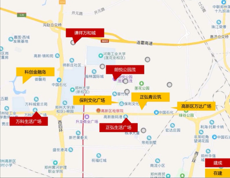 青岛高新区区位位置划分,青岛高新区区位划分图