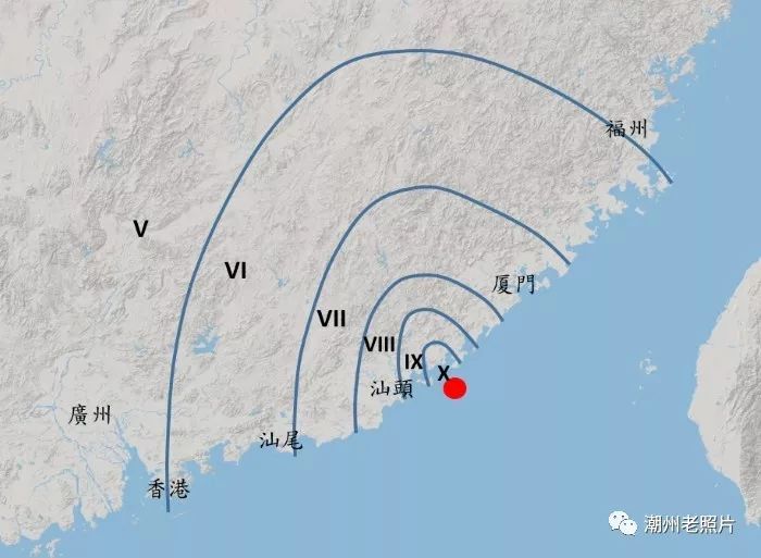 潮汕大地震简介,历史上潮汕地区8级地震