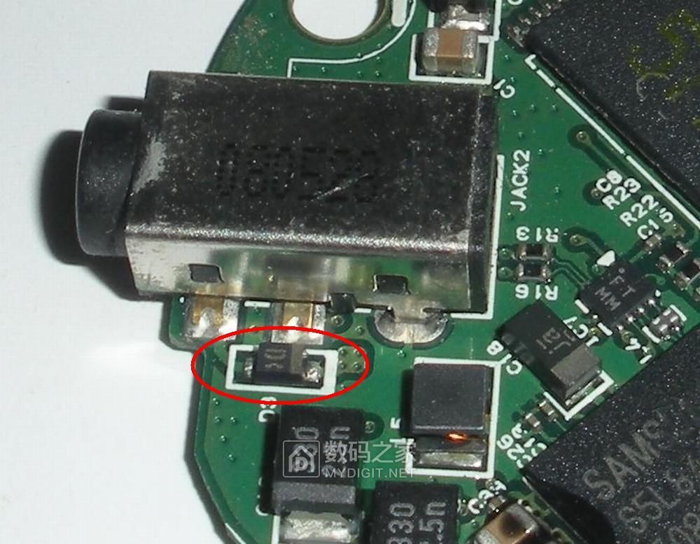 拆修三星音乐魔法石MP3*放播**器YP-S2,附数据充电线制作方法