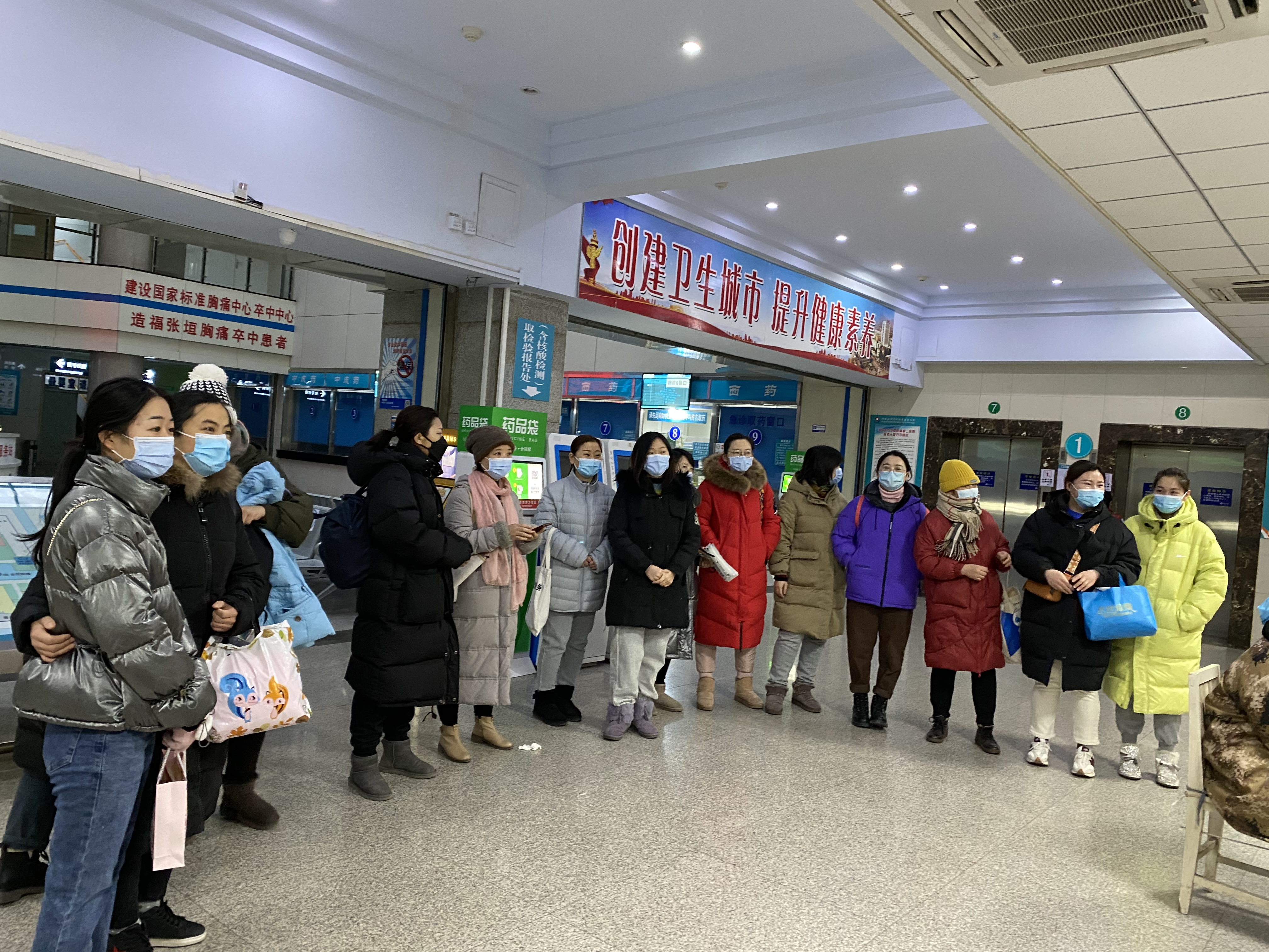 宣化二附医院积极响应宣化区“全民核酸采集”工作