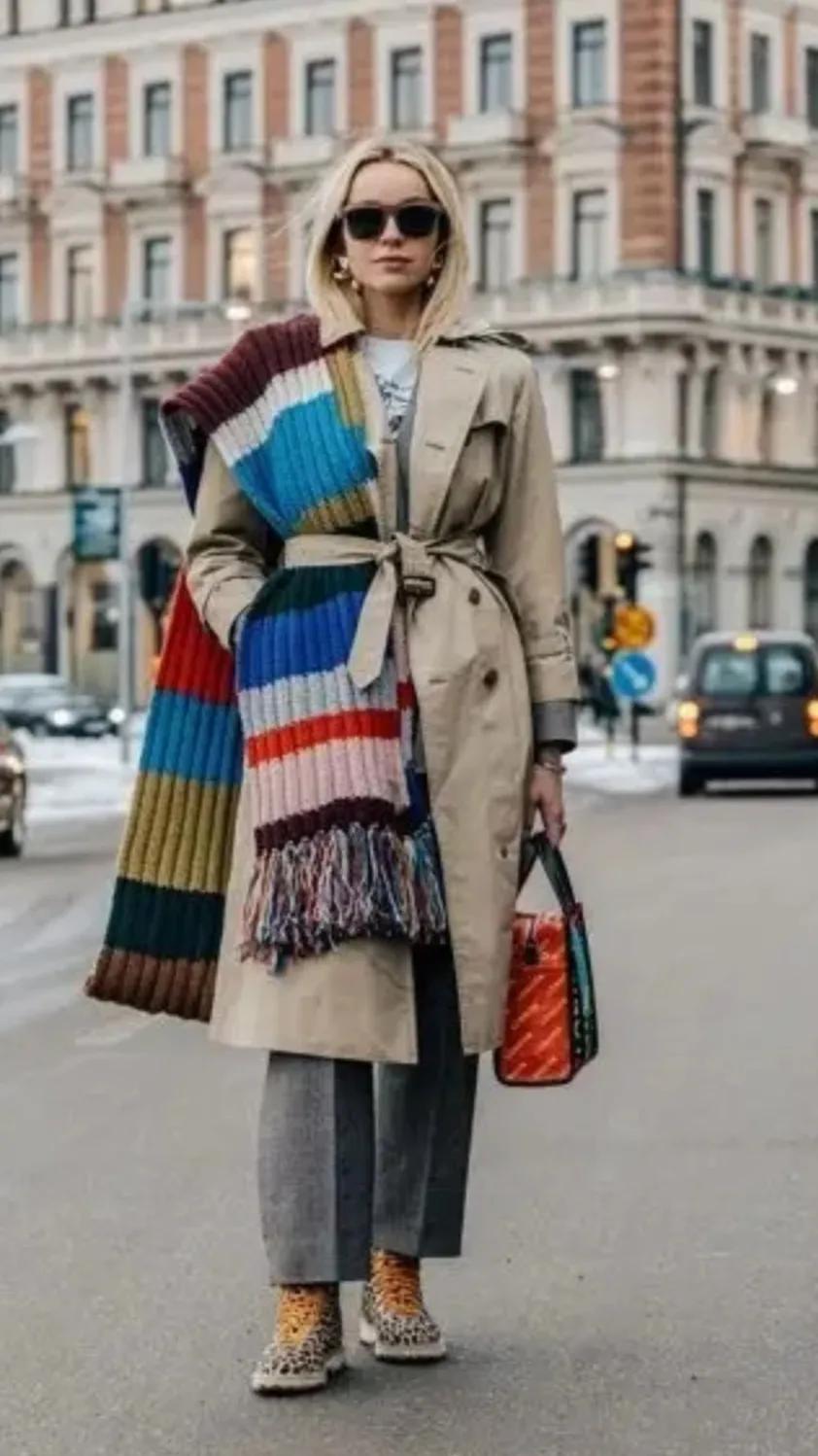 白色风衣穿搭高级感,风衣怎么穿好看又显高级