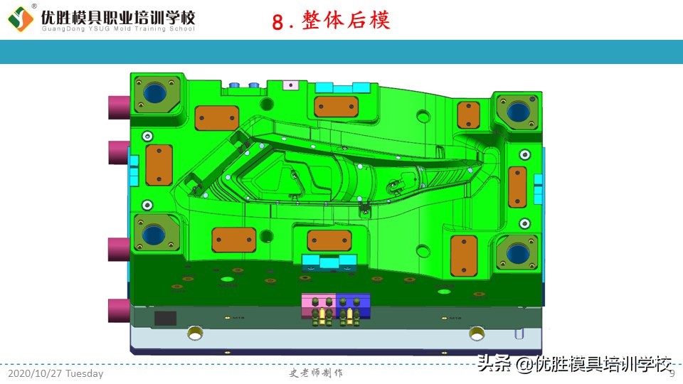汽车车灯模具结构讲解,福特车灯设计图片