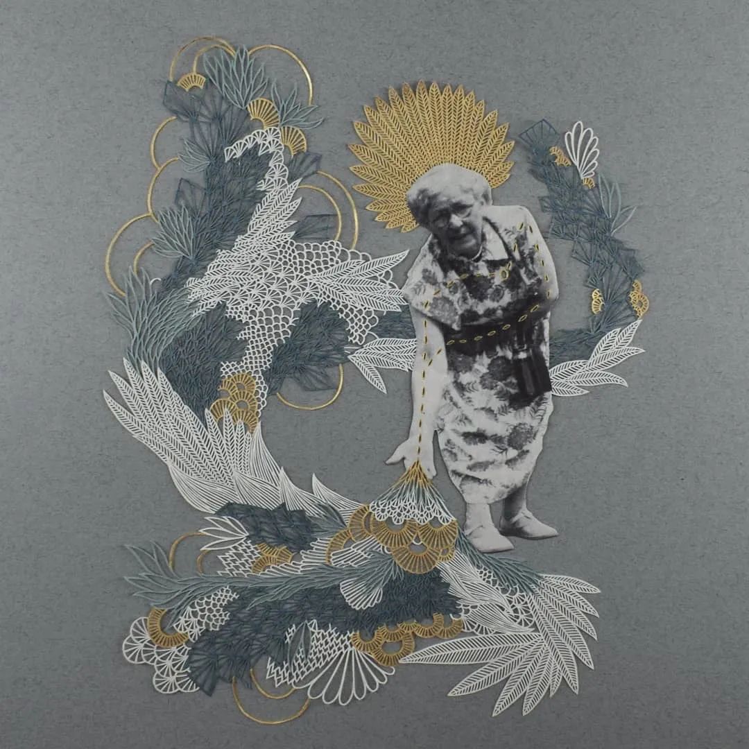 她被称为“刀王”，凭一把破刀，一张破纸，作品征服了全世界