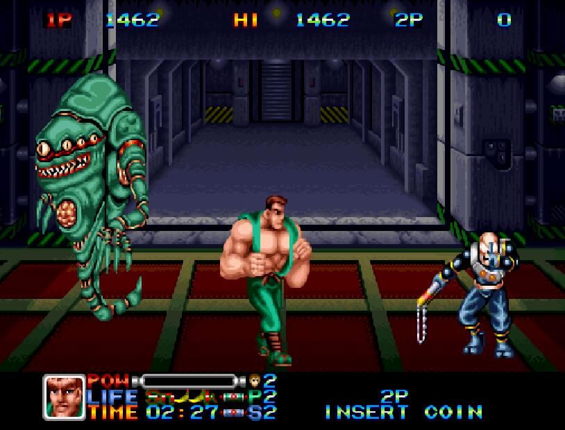 街机游戏在对手身上旋转大招,街机游戏有一个角色是食人花