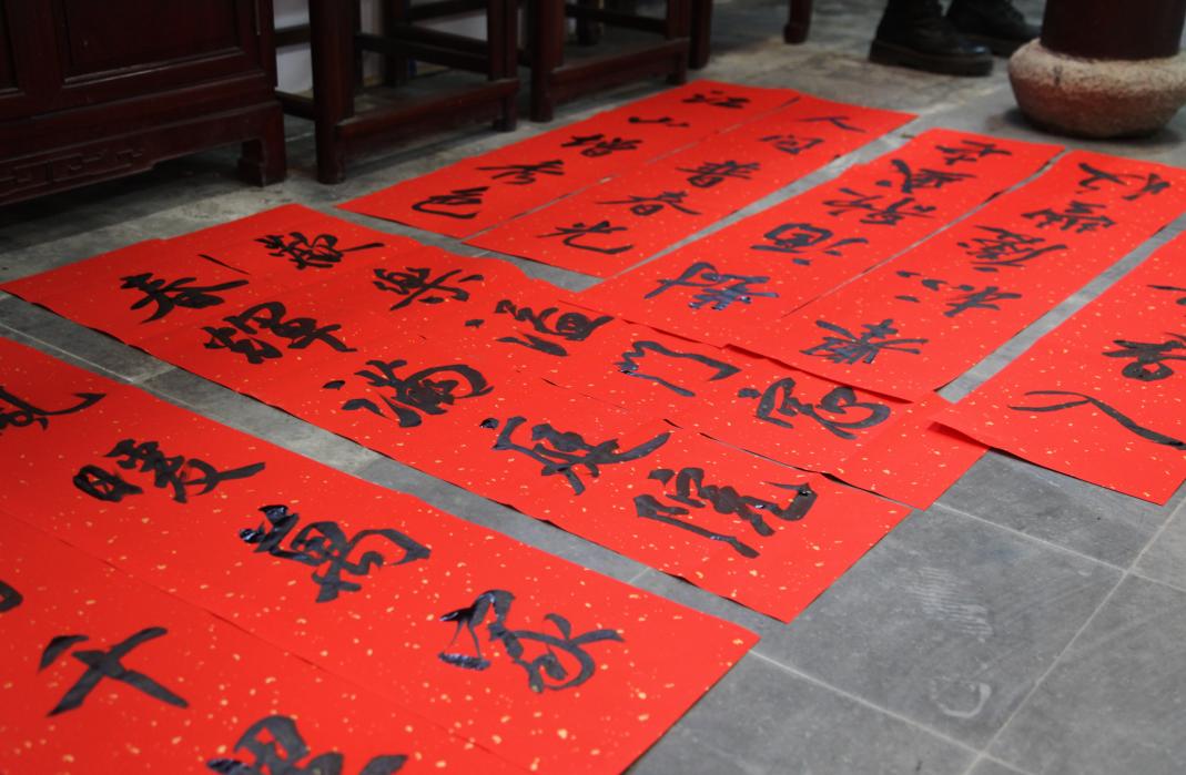 江阴万副春联集结完毕,春联江阴