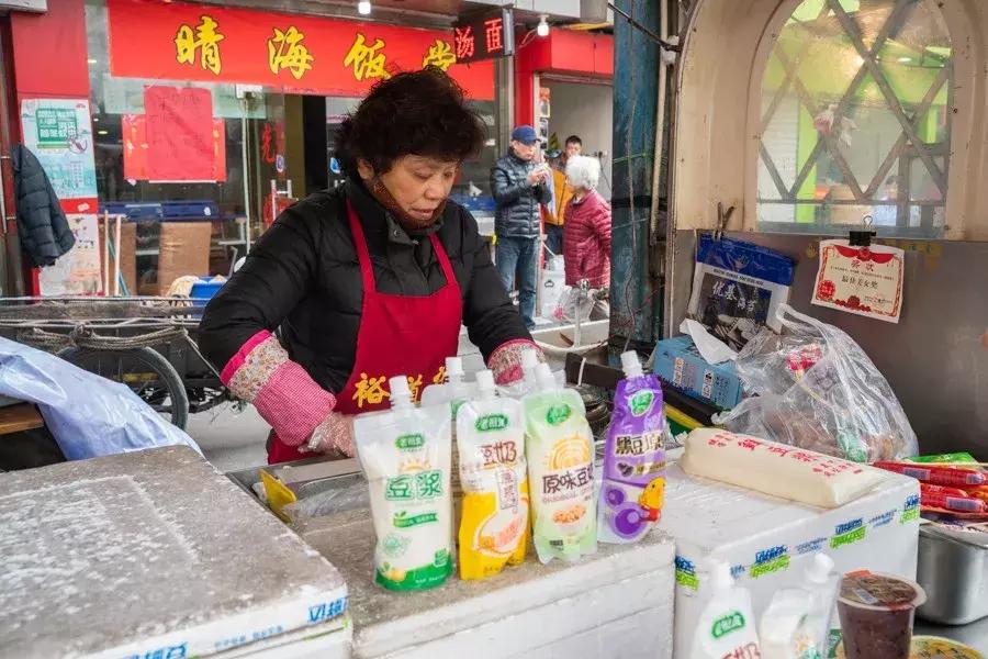 上海人吃的早餐,上海人的早餐豆浆糍饭糕