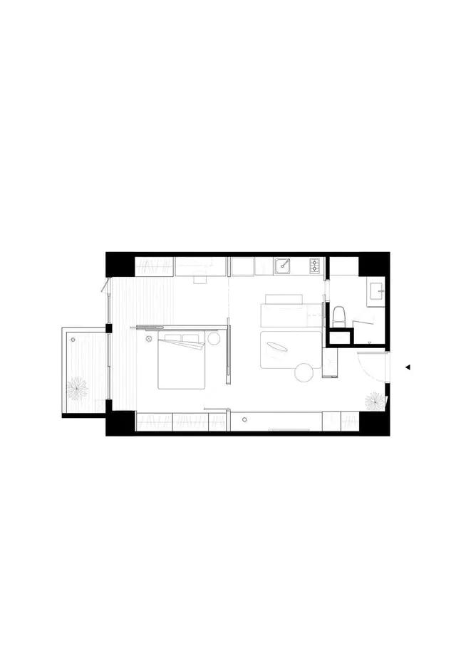 单身女生60平米小窝,年轻女生的蜗居小屋