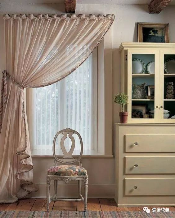 农村小窗户怎么挂窗帘好看,小窗户窗帘怎么装好看法式