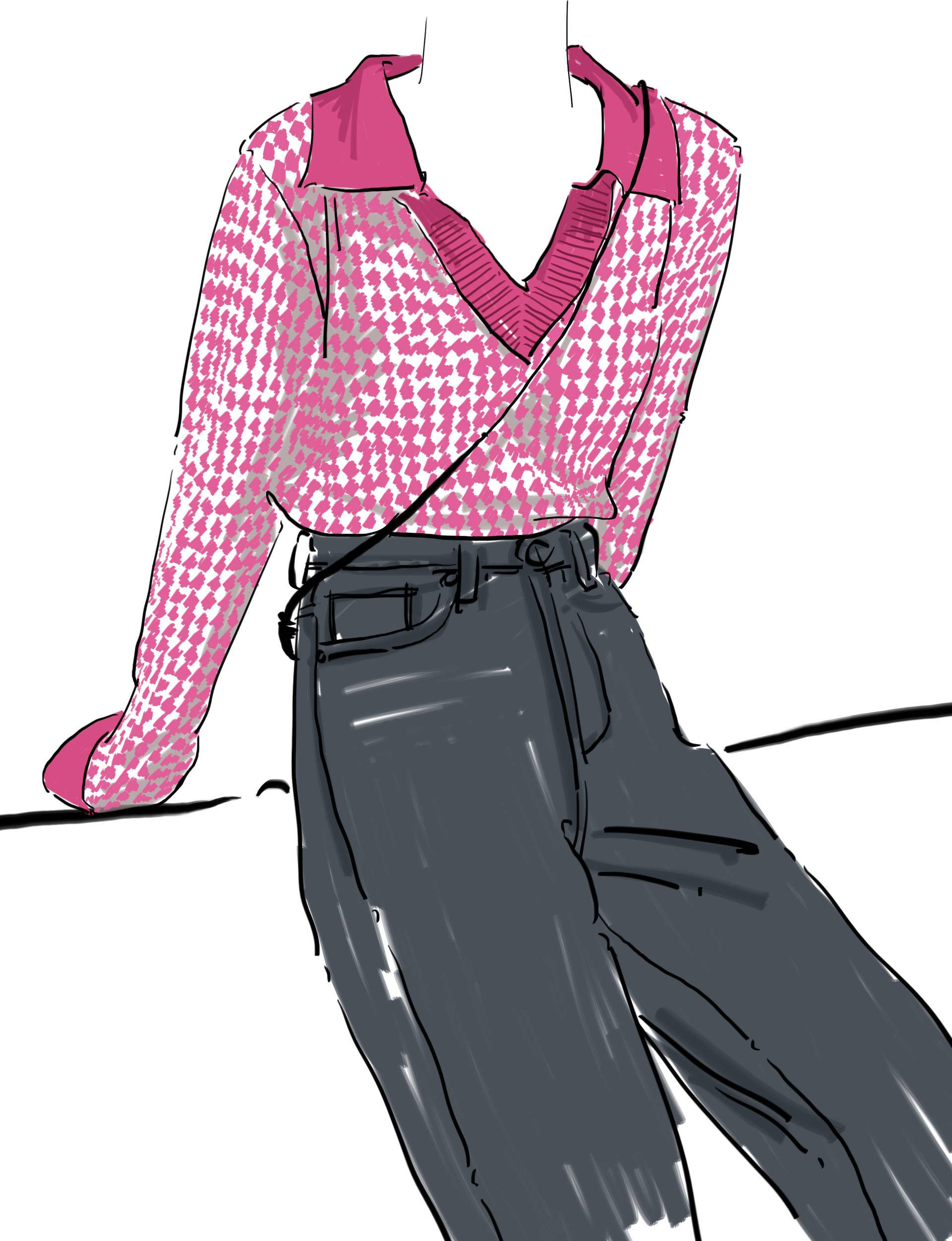 你看看现在的时尚icon,谁秋冬还在穿驼色?千娇百媚的粉才是首选