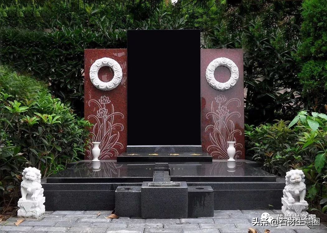 墓碑石材产地及价格,100种墓碑图片