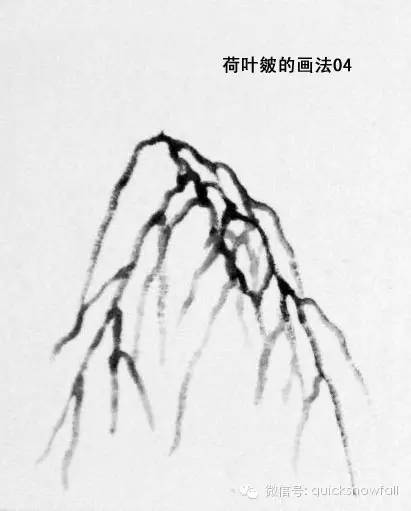 王飞飞山水画山石的画法,金学长山水画山石画法视频
