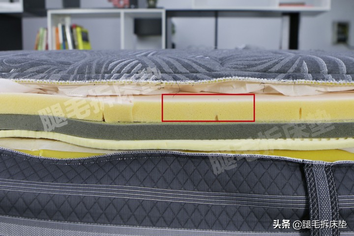 床垫拆解测评对比席梦思,席梦思床垫如何拆解