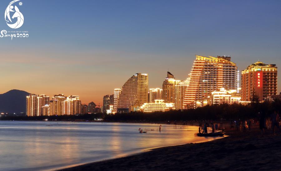 三亚最美海夜景,三亚最美夜景第一视角