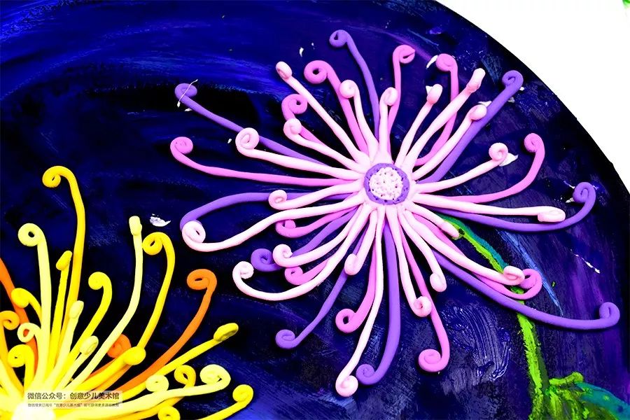 菊花写生儿童画好看又简单,秋菊怎么画漂亮又简单幼儿园