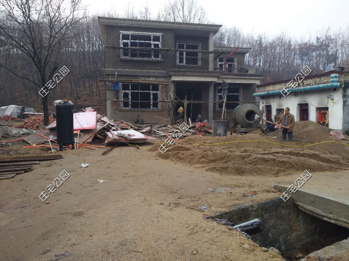 农村小伙打拼20年回乡建房,农村小伙打工10年花30万建的房子