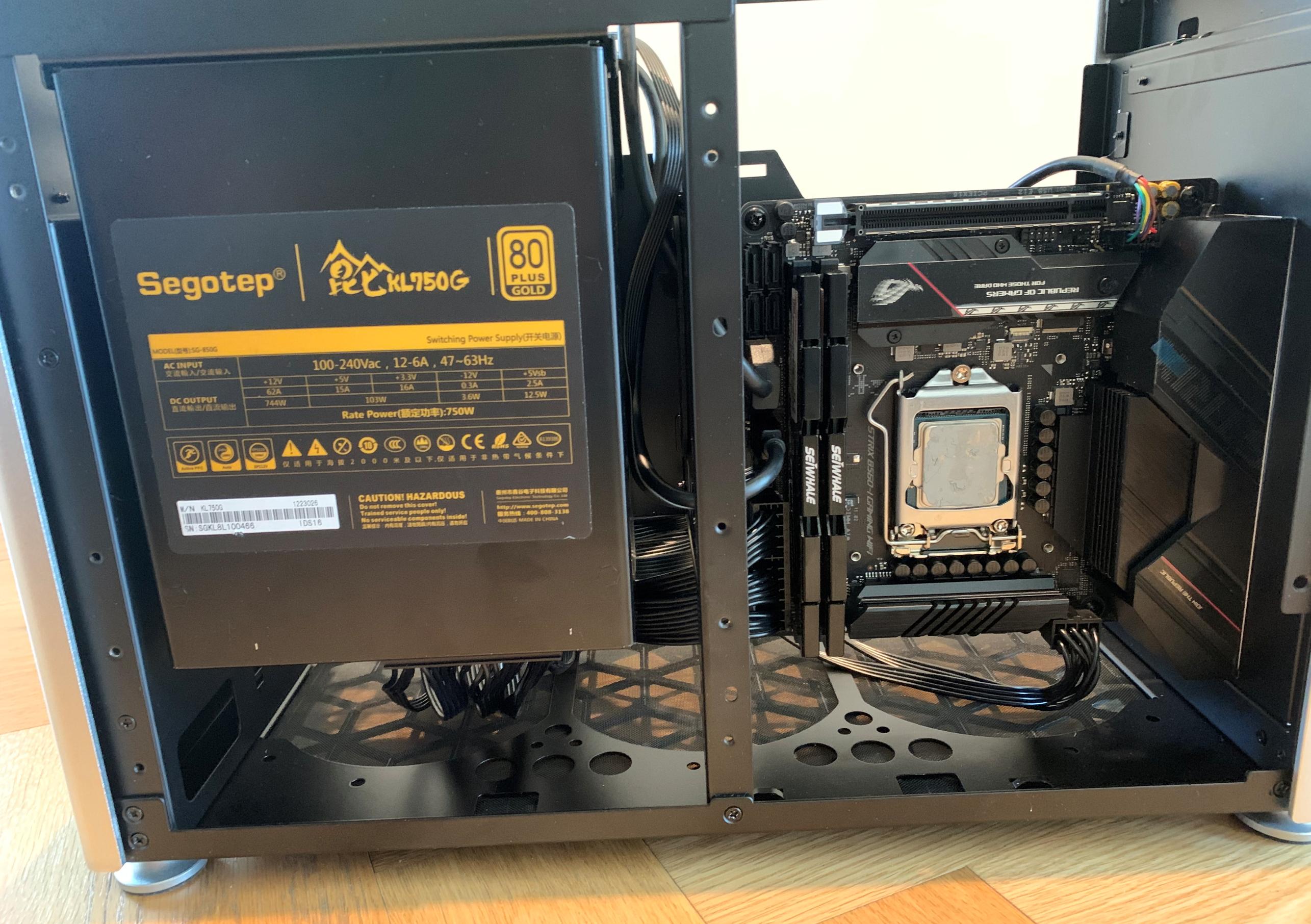 乔思伯tk1水冷装机,乔思伯i100pro