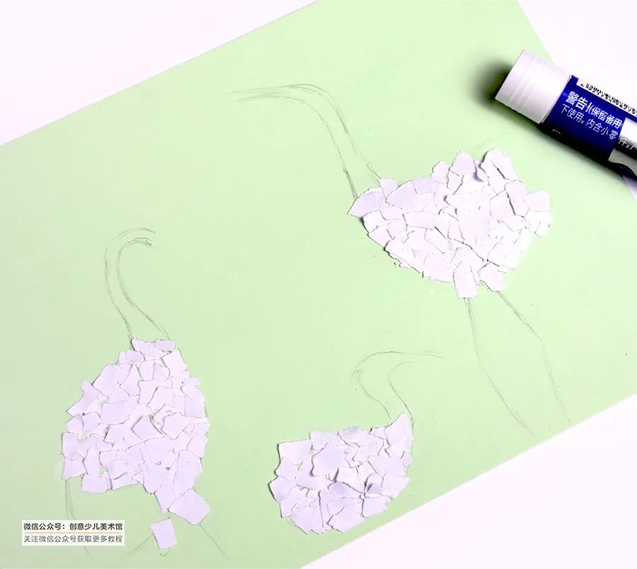 丹顶鹤撕纸,撕纸画作品优雅的丹顶鹤