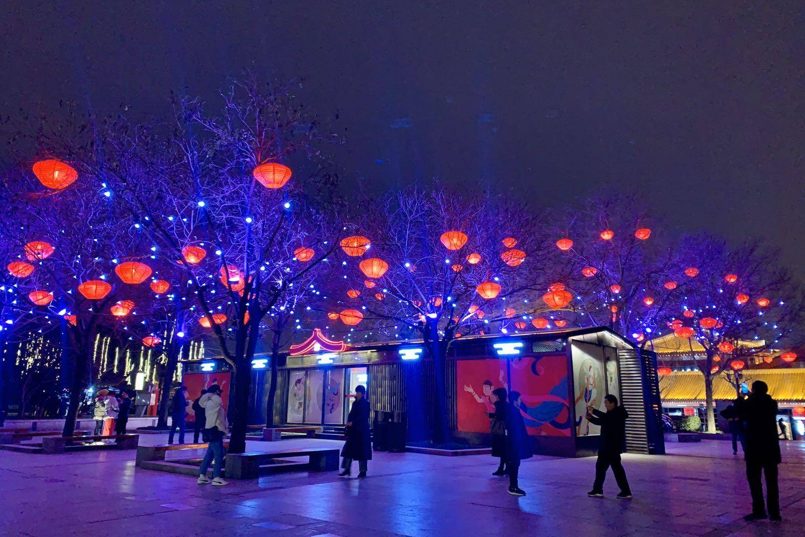 西安古城古韵美景,西安古城见证着历史长河的沧桑