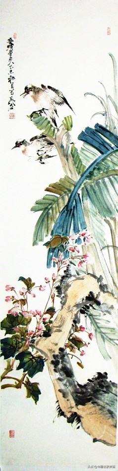 尽日高斋无一事，芭蕉叶上独题诗——一枝蕉叶祝夏安