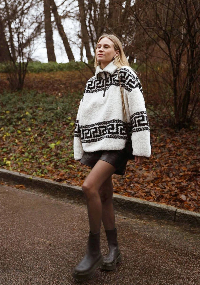 黑色蕾丝袜日常穿搭,丝袜禁欲系高级感穿搭