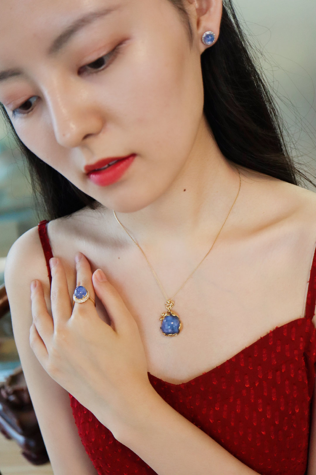 晶石发晶,五彩晶石发晶