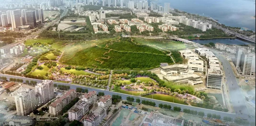 西海岸14个山头公园,西海岸山头公园