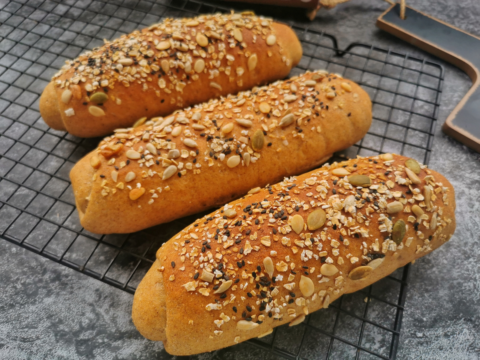 全麦面包包子麦香浓郁越嚼越香,麦香坊全麦面包0糖0脂减肥专用