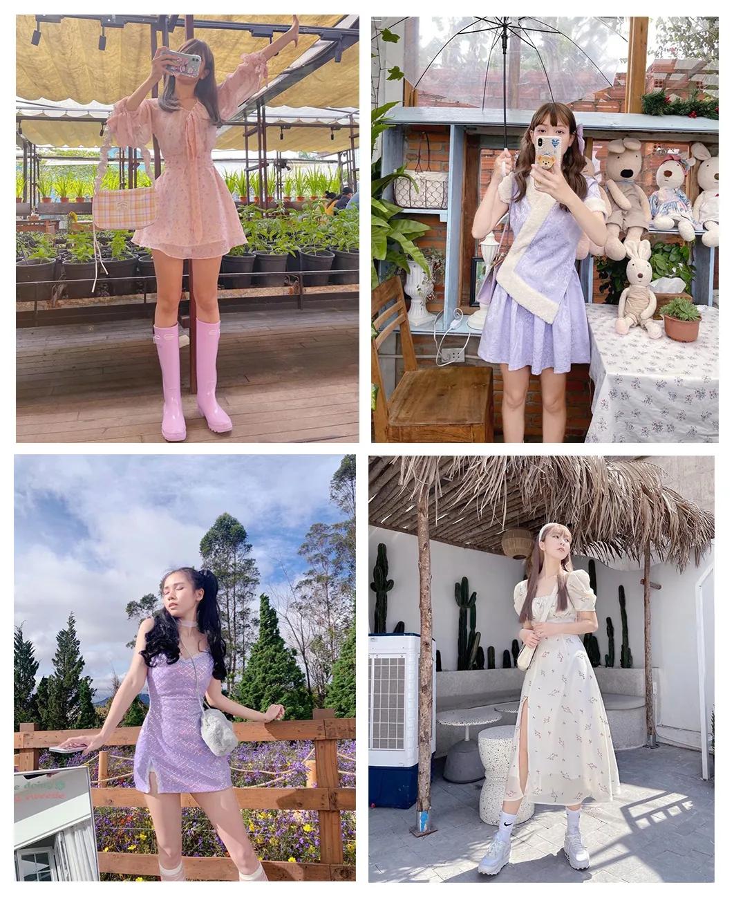 越南人的裙子,越南人做衣服