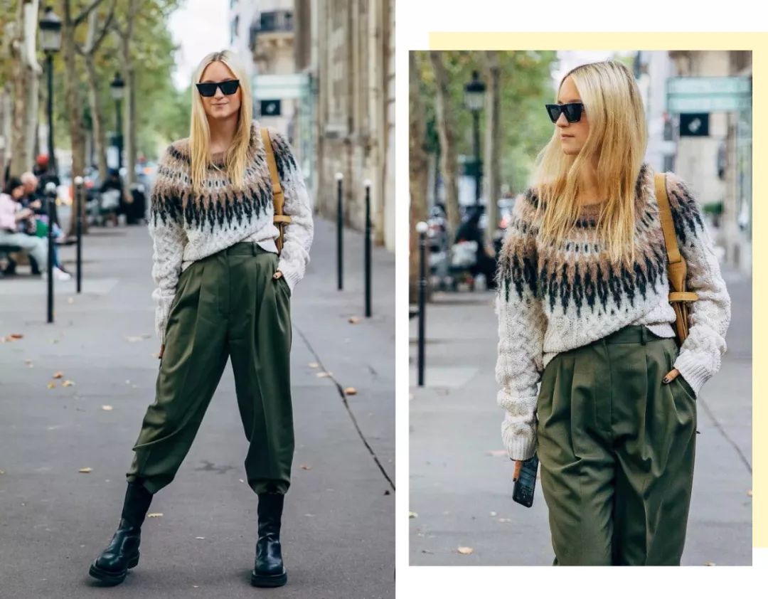 欧阳娜娜同款绿毛衣,欧阳娜娜同款红色毛衣