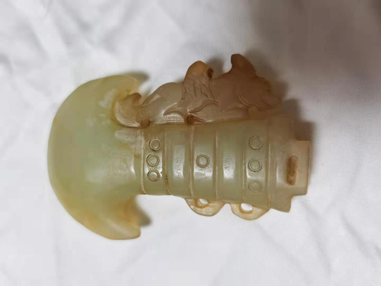 稀有精品古玉,礼器玉钺