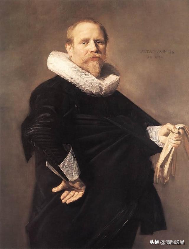 哈尔斯画家图片,荷兰肖像画家哈尔斯