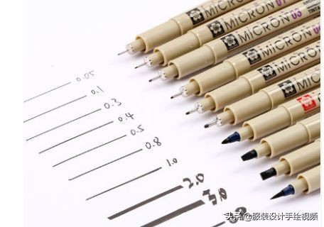 服装勾线教程,服装画弯线技巧