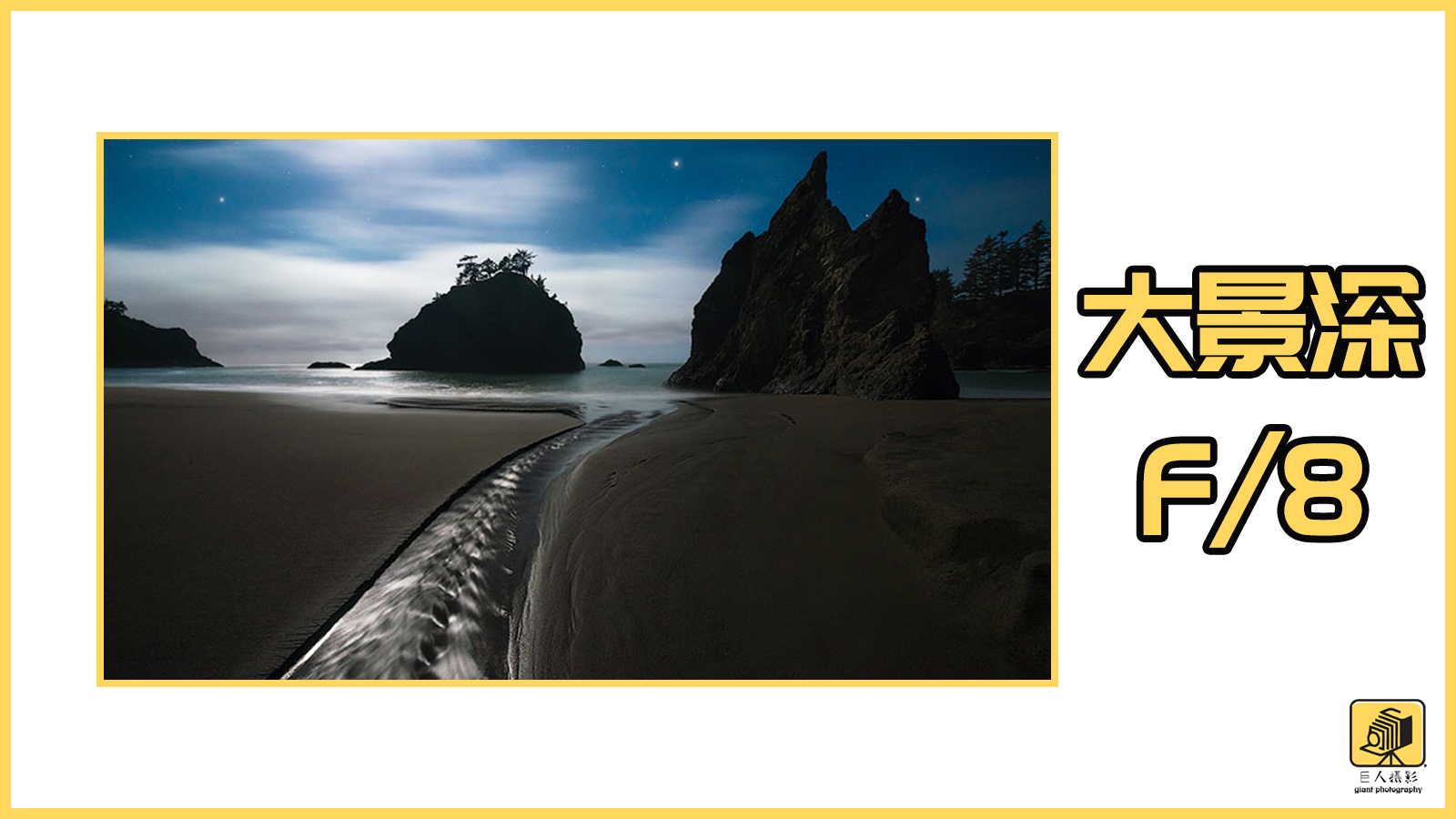 摄影什么是入门级光圈,摄影初学者如何看懂景深