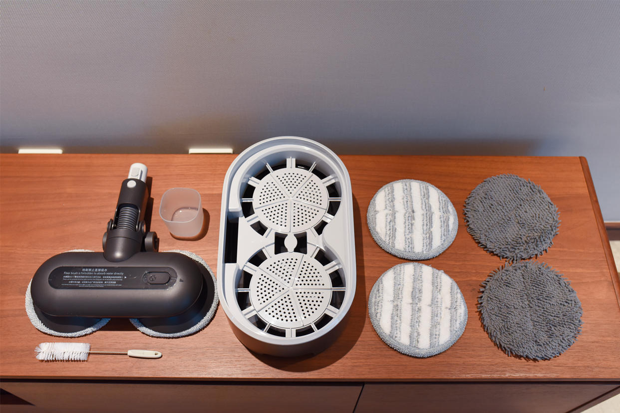 做家务原来这么简单-睿米无线擦地吸尘器NEXVX