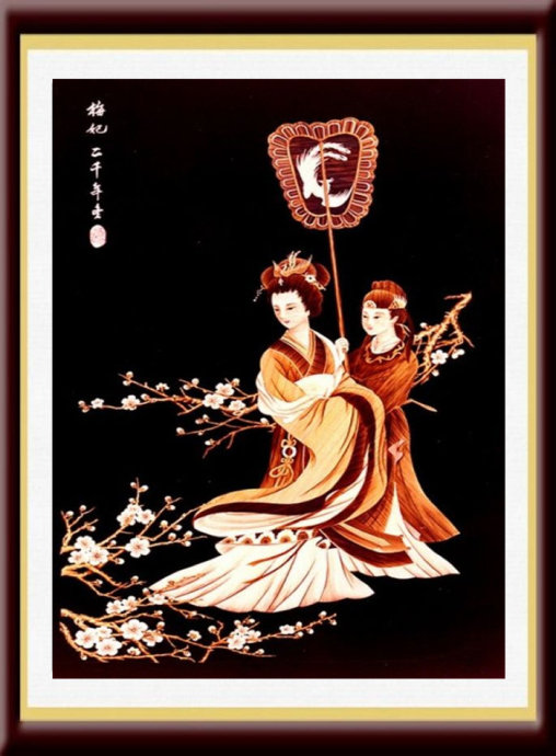 中国烙画艺术作品,民间烙画高手作品