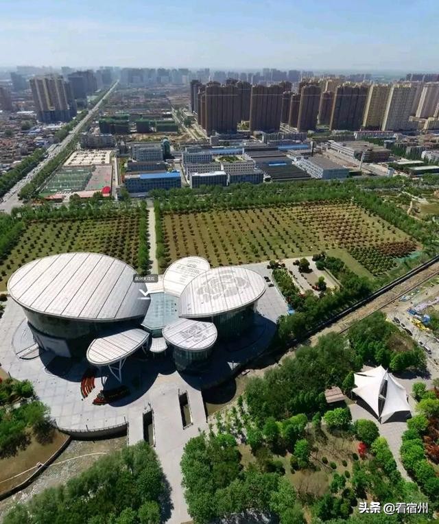 宿州城市最新发展,宿州城市全景图