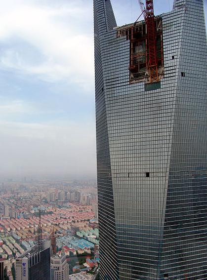 上海环球中心最高建筑,世界第一高楼上海中心大厦