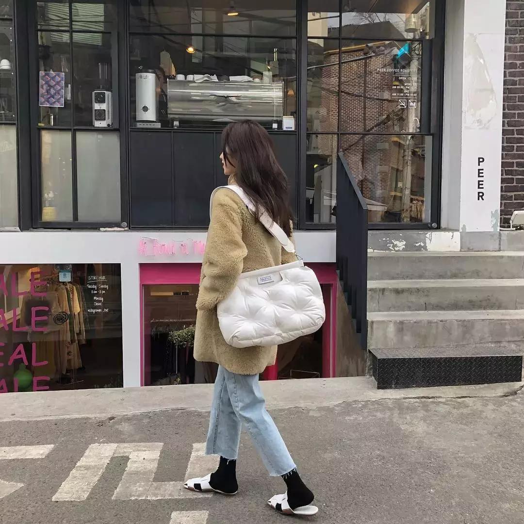 韩国小姐姐九分裤穿搭冬季,小姐姐的穿法你学会了吗