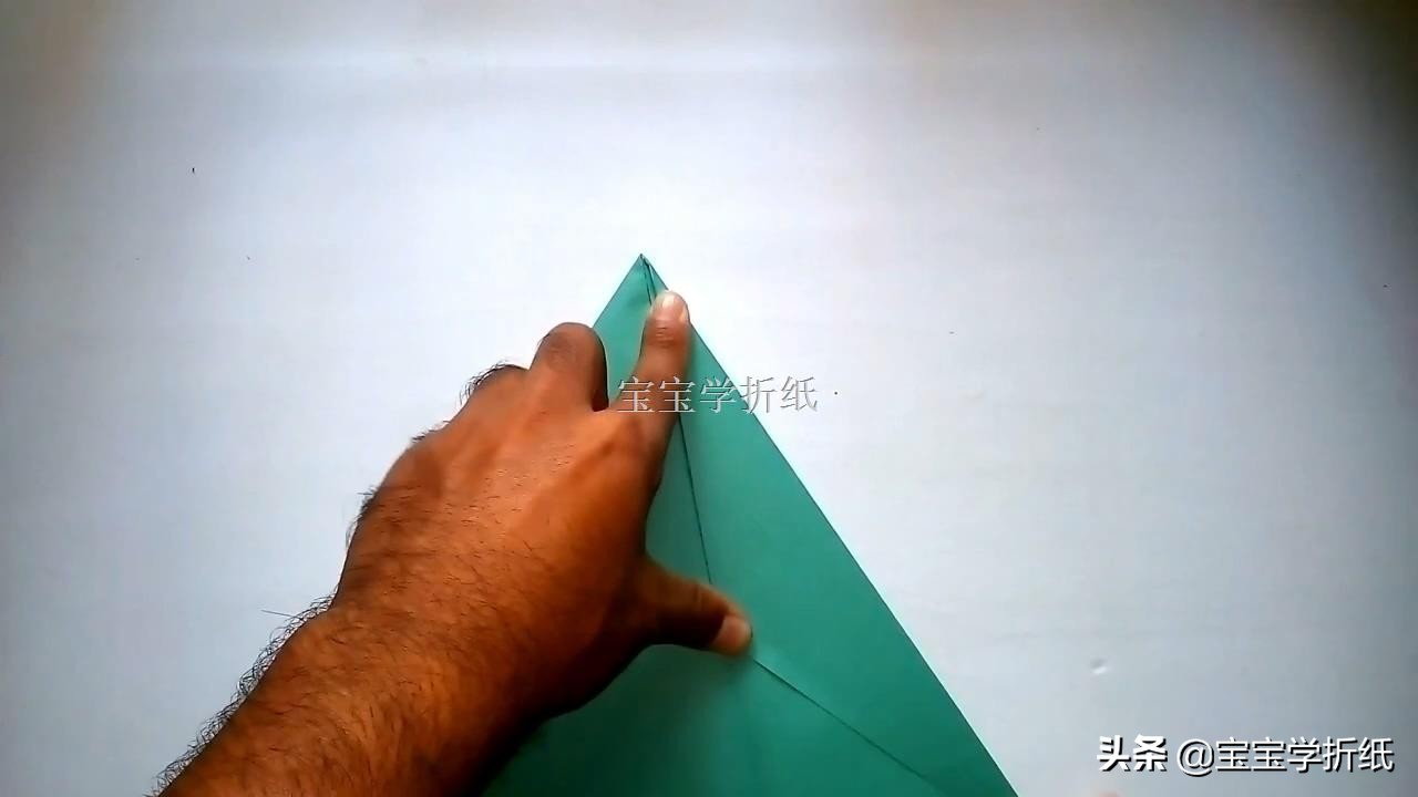 儿童简单折纸教程飞机,儿童折纸1-9岁飞机的折纸方法