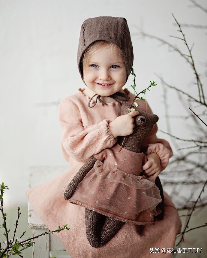 萌娃小裙子,女小童棉绸连衣裙裁剪教程