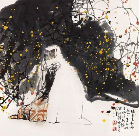 他从一个普通的美术编辑，到成就斐然的专业画家