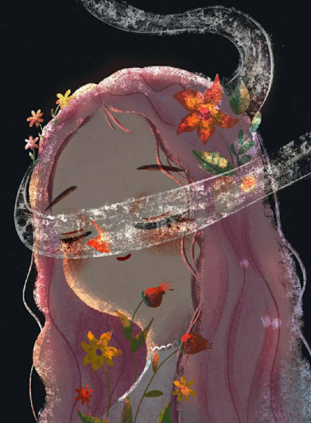 美妙的童话插画：可爱的小公主，是怎么画出来的？你能告诉我吗