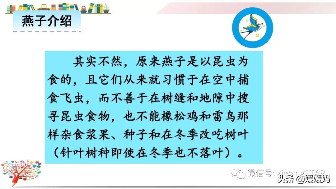 三年级下册燕子1到3自然段背诵,部编教材三年级下册语文2燕子