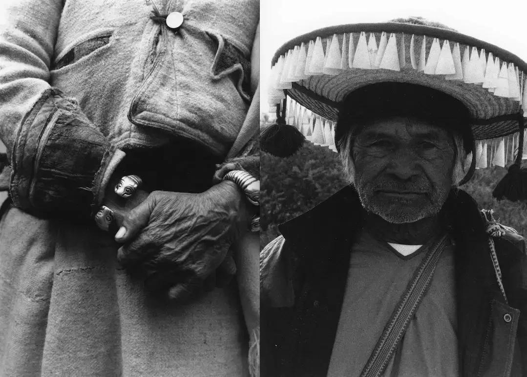 25年前，一个日本人带着天价衣服到中国，给西北人拍了一批硬照