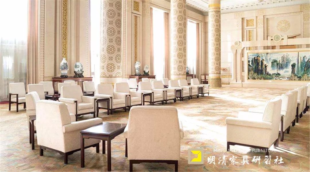人民大会堂的桌椅什么牌子,人民大会堂国宾家具图片
