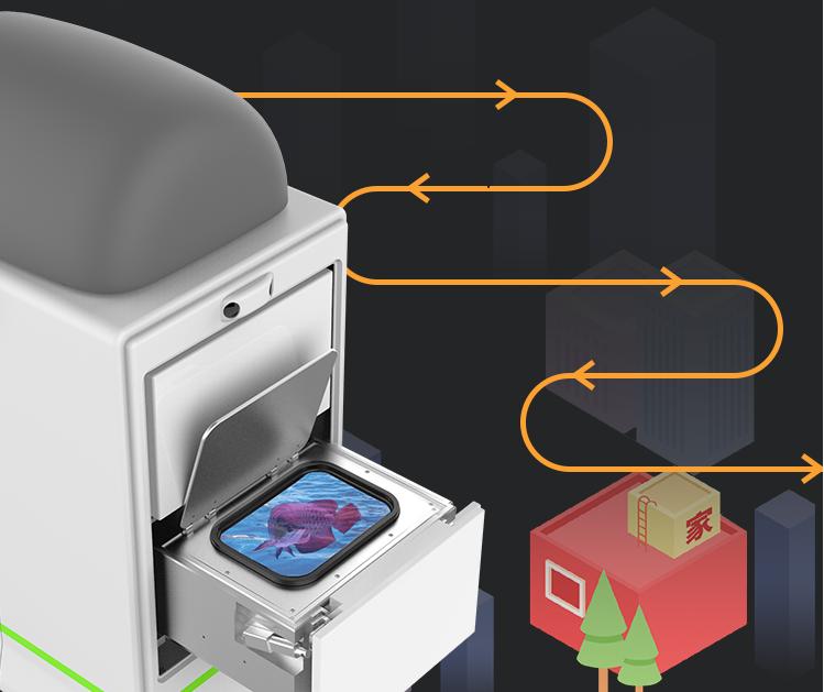 智慧生鲜零售新风向，智慧式自动生鲜共享车