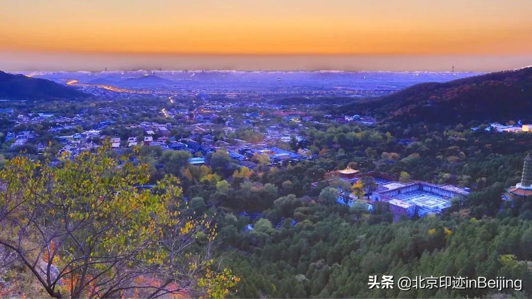 香山静宜园图片大全,香山静宜园二十八景