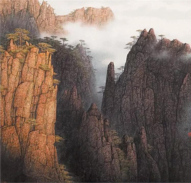 他不是美协会员，也从未参加过美展，作品却越来越引人注目